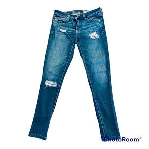 AG Jeans distressed “the legging” sz 24